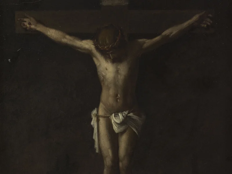1835-Alexis Douillard - Bozzetto per il tribunale di Parigi, Cristo sulla croce - Museo delle Belle Arti della Citta di Parigi